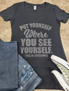 Put Yourself Bling Tee (Black)