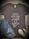 Christ Centered Butterfly Bling Tee (Luxe)