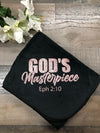 God’s Masterpiece Plush Blanket (RTS)