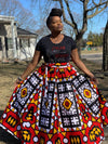 Uganda Print Skirt
